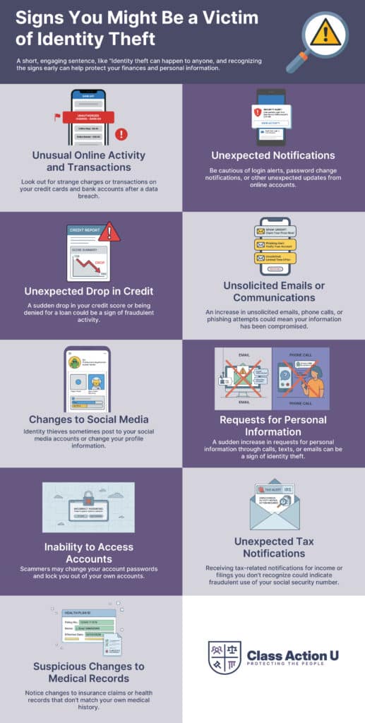 Signs You Might Be a Victim of Identity Theft