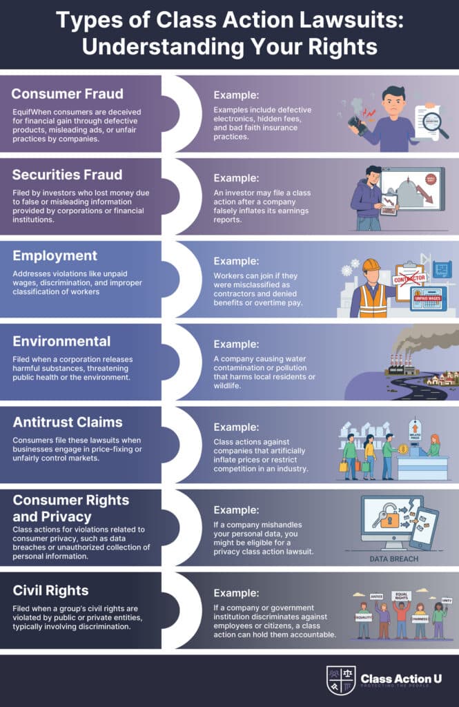 Types of Class Action Lawsuits Understanding Your Rights